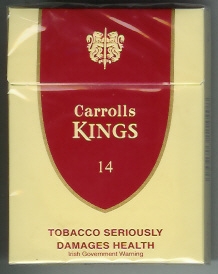 Carrolls Kings 14 cigarettes